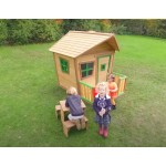 Masuta Copii Picnic si Activitati ZidZed de Gradina cu 2 bancute din lemn de Cedru AXI